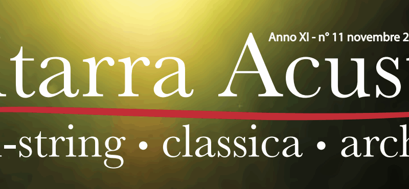 CHITARRA ACUSTICA NOVEMBRE 2021