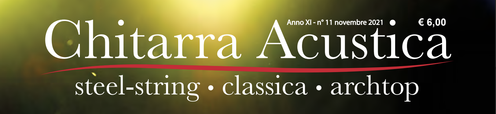 CHITARRA ACUSTICA NOVEMBRE 2021